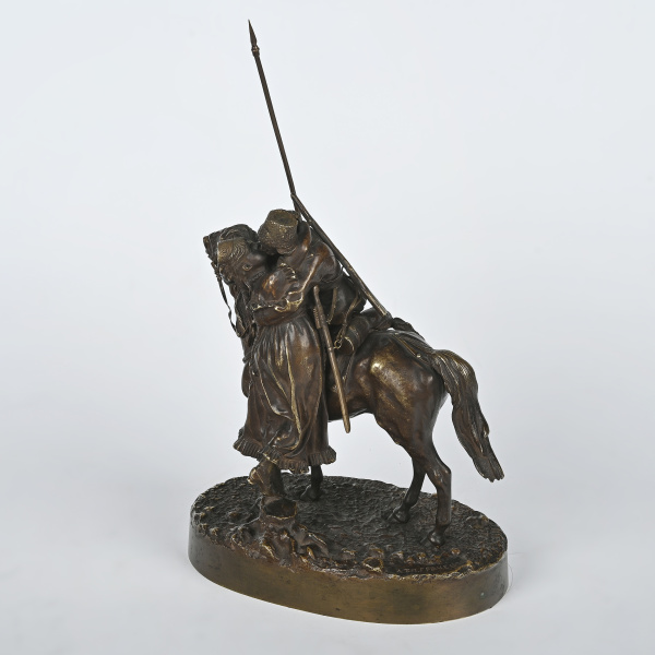 Скульптура «Поцелуй солдата с возлюбленной» по модели В.Я. Грачева