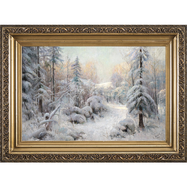 Егорнов Сергей Семенович «Зима в лесу»