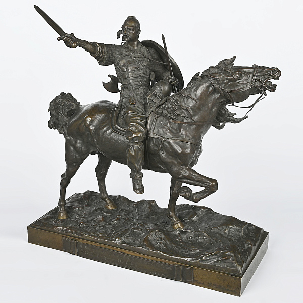 Скульптура «Великий князь Святослав на пути к Царьграду» по модели Е.А. Лансере