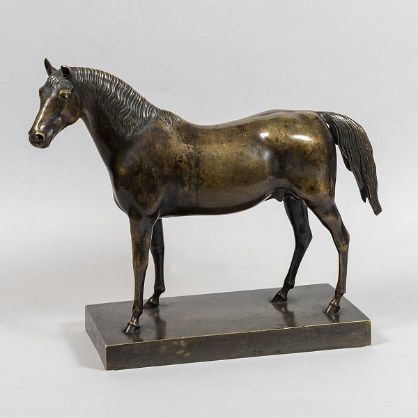 Скульптура «Скаковая лошадь» по модели П.К. Клодта